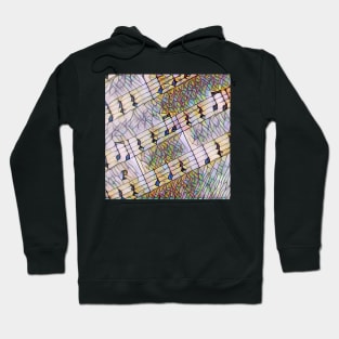 Music Mosaic Hoodie